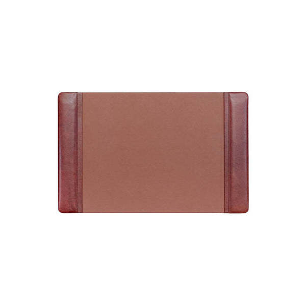 Dacasso Mocha Leather 22" x 14" Side-Rail Desk Pad PR-3028